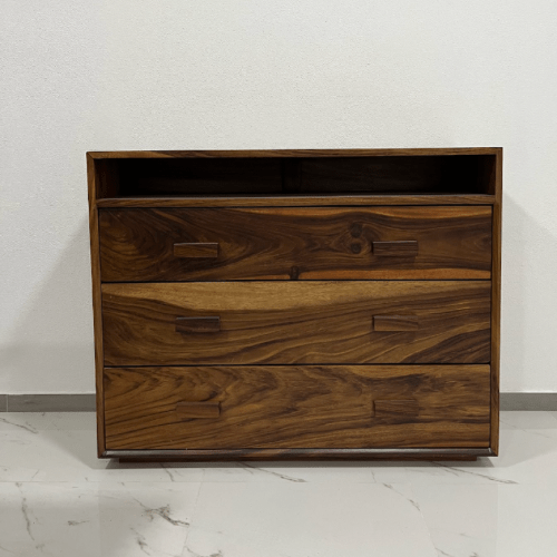 cajonera, mueble de parota
