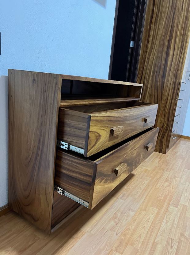 cajonera-alva, mueble de parota